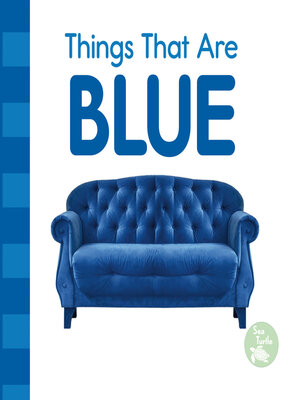 cover image of Things That Are Blue